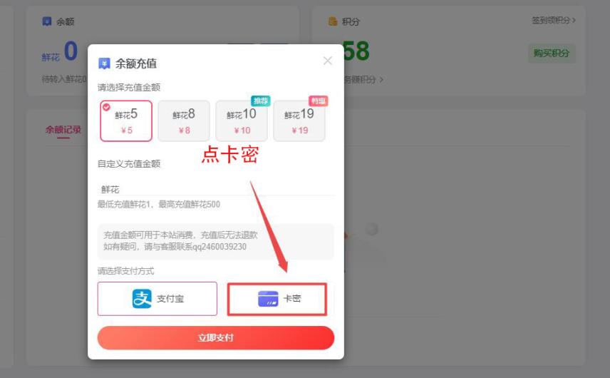 卡密充值兑换教程插图3